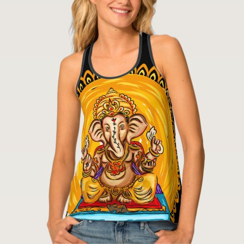 Hindu ganesh ganesha om Tank top