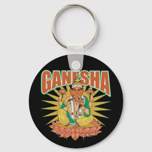 Hindu Ganesha Keychain