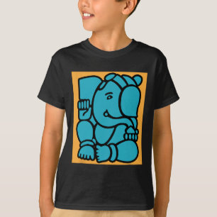 Hindu Ganesha Puja Elephant God Yoga Meditation Mi T-Shirt