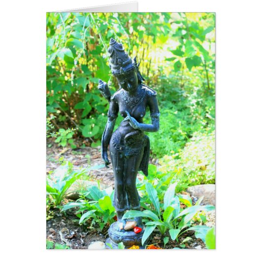 hindu garden statue cards (Front)