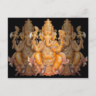 Hindu God Ganesh Postcard
