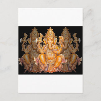Hindu God Ganesh Postcard