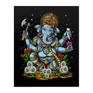 Hindu God Ganesha Acrylic Print