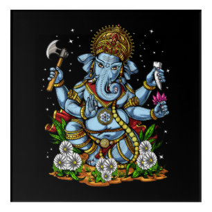 Hindu God Ganesha Acrylic Print