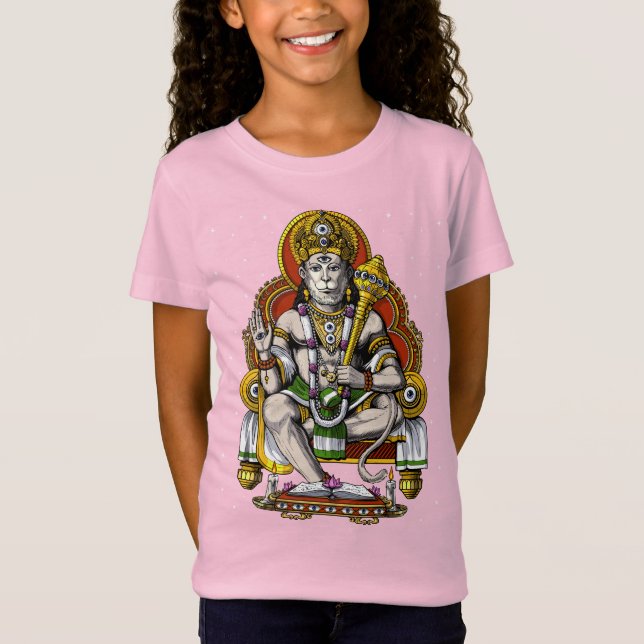 Hindu God Hanuman T-Shirt (Front)