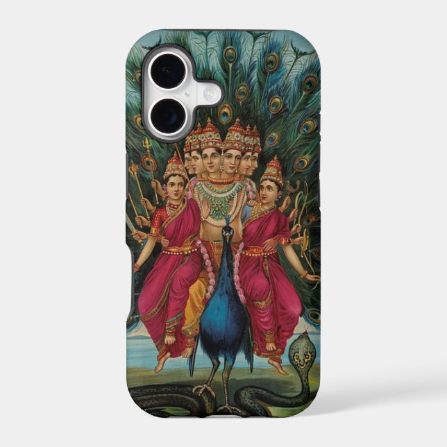 Hindu God Iphone Case (Back)