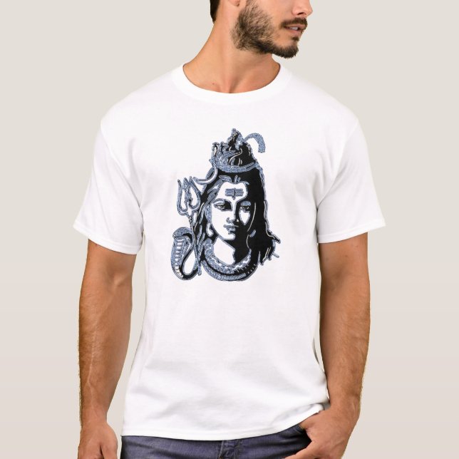 Hindu God Mahadev Lord Shiva blessings  T-Shirt (Front)