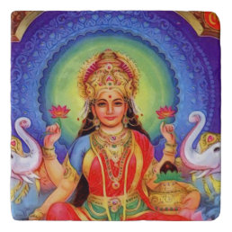 Hindu Goddess Lakshmi Maa Trivet