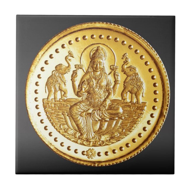 HINDU GODDESS LAKSHMI TILE (Front)