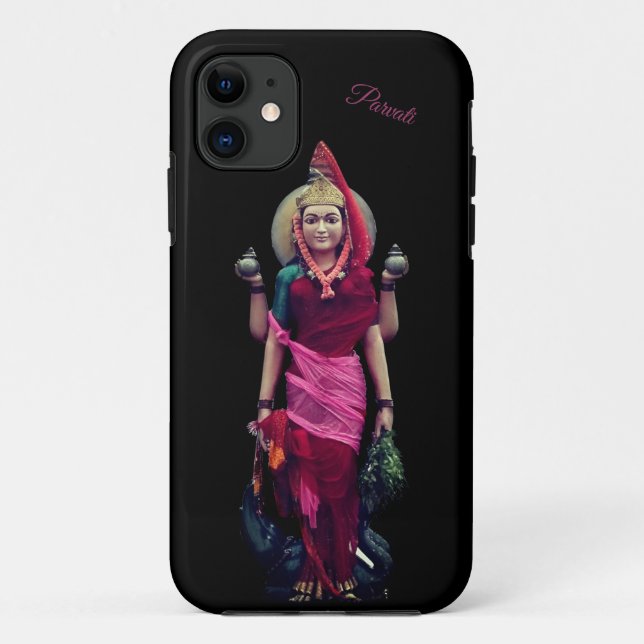 Hindu Goddess Phone Case w/out name or initials (Back)