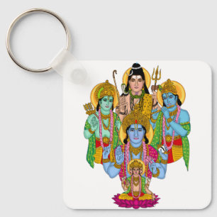 Hindu Gods Keychain