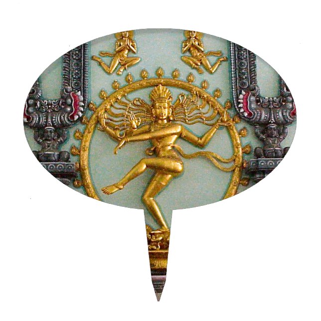 Hindu gods, Shiva Cake Topper (Front)