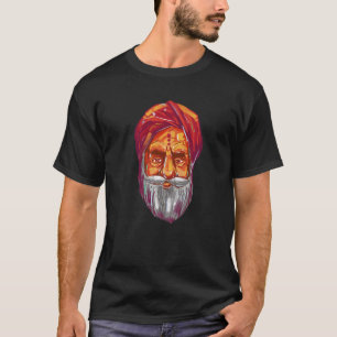 Hindu Hinduism India Portrait Guru T-Shirt