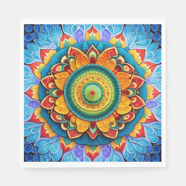 Hindu Holiday Collection Napkins (Front)