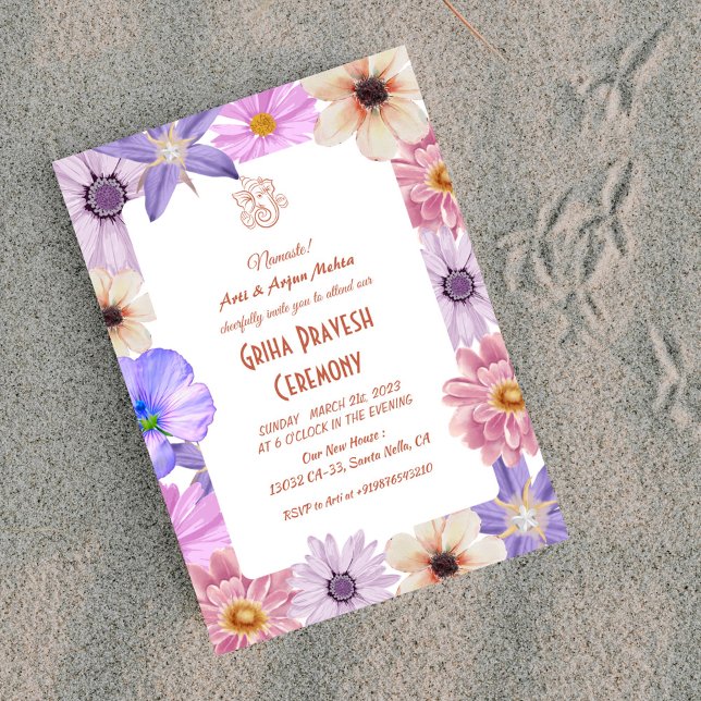 Hindu House Warming Griha Pravesh Invitation (Creator Uploaded)