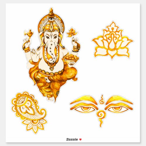 Hindu Indian Stickers
