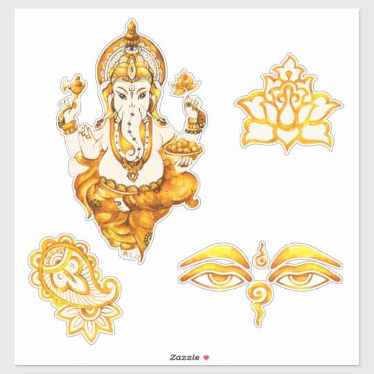 Hindu Indian Stickers | Zazzle.com