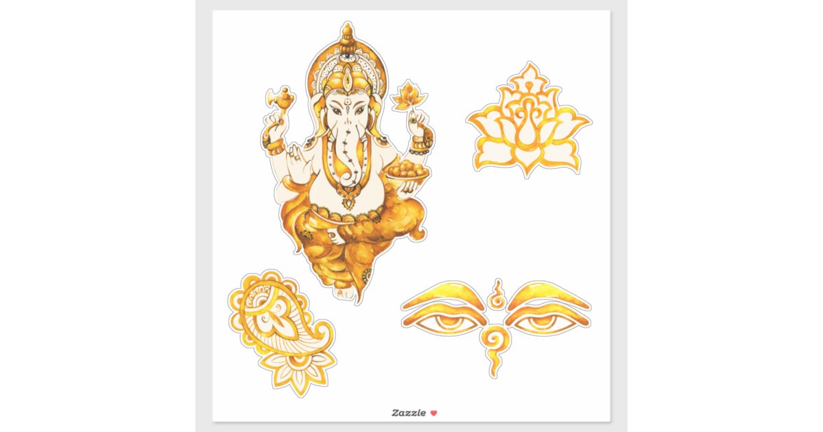 hindu-indian-stickers-zazzle