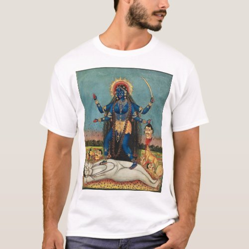 Hindu Kali Destruction Goddess 24 T_Shirt