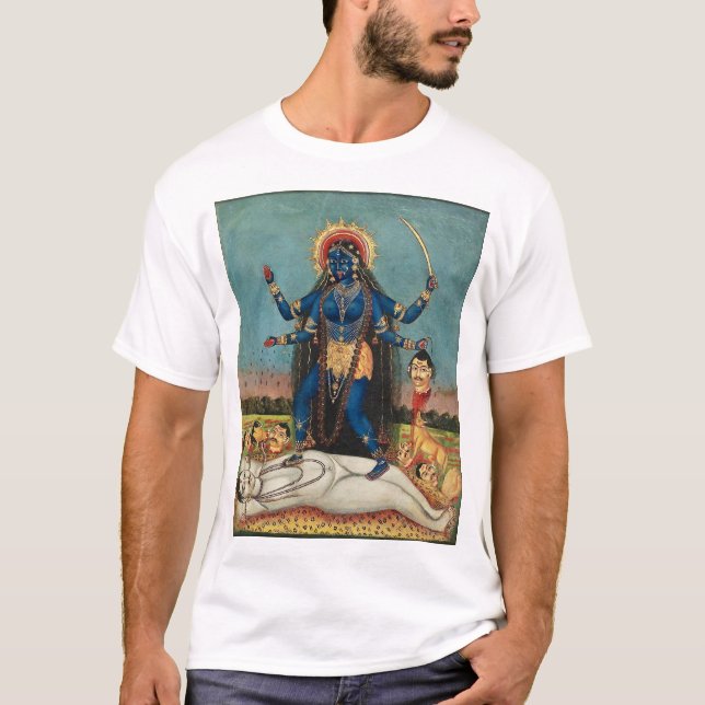 Hindu Kali Destruction Goddess 24 T-Shirt (Front)