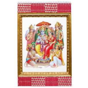 Hindu Mythology God Calendar