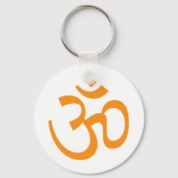Hindu Om Keychain by Artnmore at Zazzle