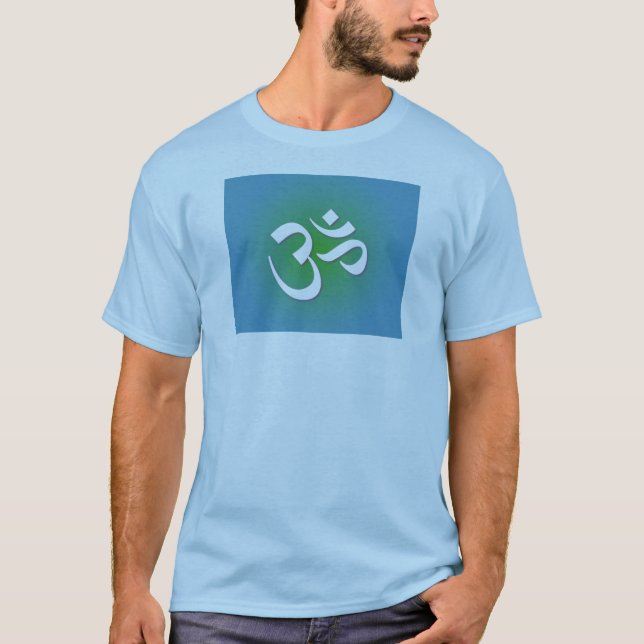 Hindu OM - Meditation Symbol T-Shirt (Front)