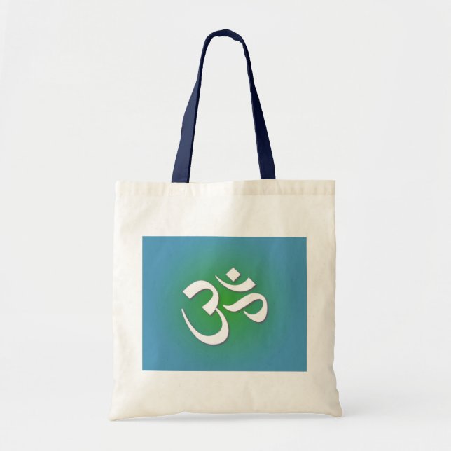 Hindu OM - Meditation Symbol Tote Bag (Front)