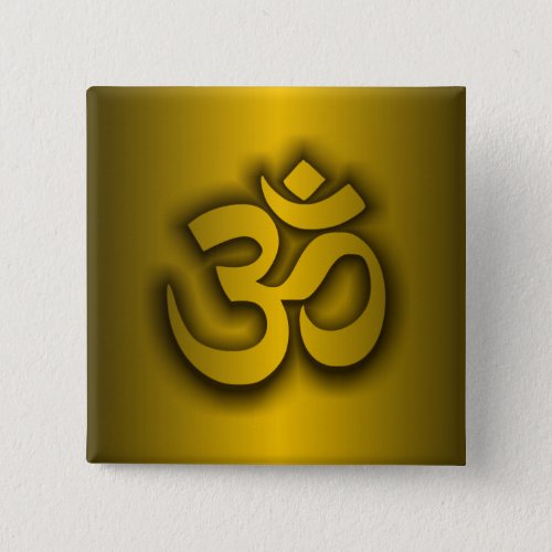Hindu Om Pinback Button