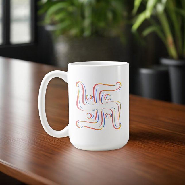 Hindu Sacred Symobol Swastika Coffee Mug (Creator Uploaded)