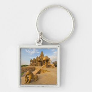 Hindu Temples at Khajuraho Keychain