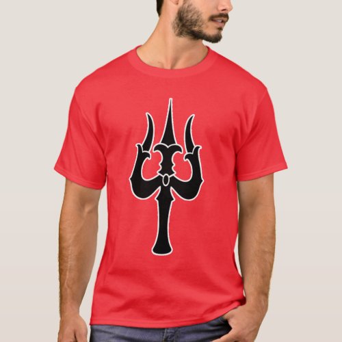 Hindu Trishula T_Shirt