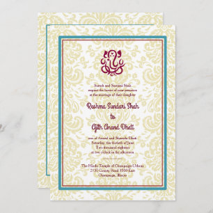 Hindu Wedding Invitation