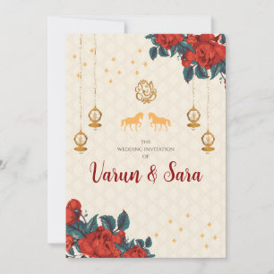 Hindu wedding invitation & Indian invitations