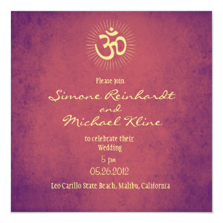 Buddhist Wedding Invitation 2