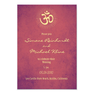 Buddhist Wedding Invitation 1