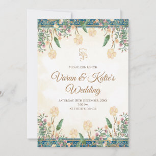 Hindu wedding invite as Hindu invitation