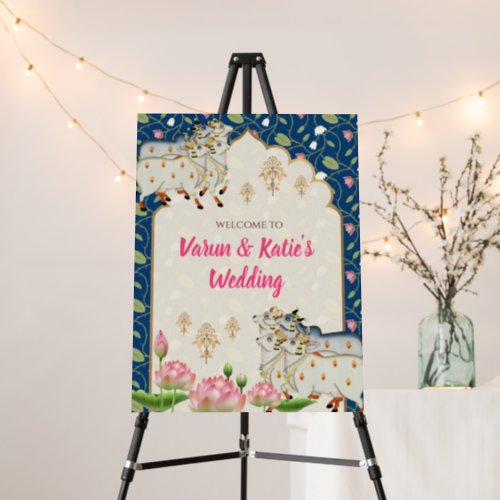 Hindu Wedding signs as Indian Wedding decor