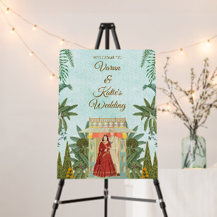 Hindu Wedding signs Indian Welcome signs, Hindu