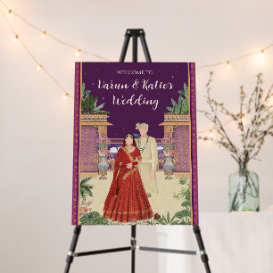 Hindu Wedding signs Indian Welcome signs, Hindu