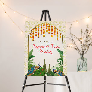Hindu Wedding signs Indian Welcome Wedding sign