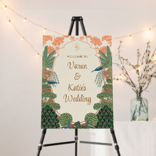 Hindu Wedding Welcome signs Indian Wedding sign