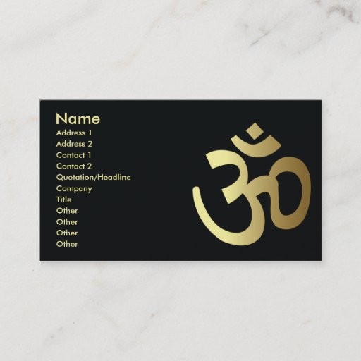 Customizable Hinduism - Business Business Cards