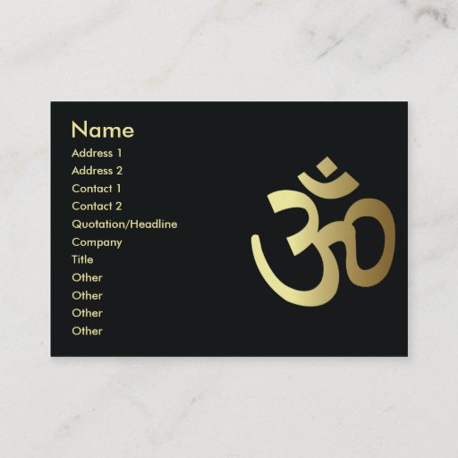 Customizable Hinduism - Chubby Business Cards
