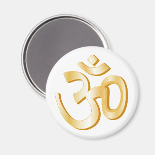 Hinduism Om Symbol Magnet