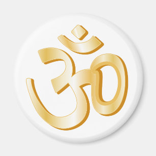 Hinduism Om Symbol Magnet