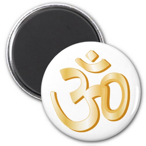 Hinduism Om Symbol Magnet