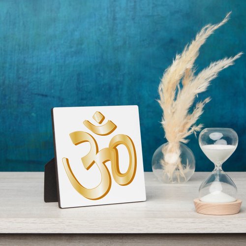 Hinduism Symbol Plaque