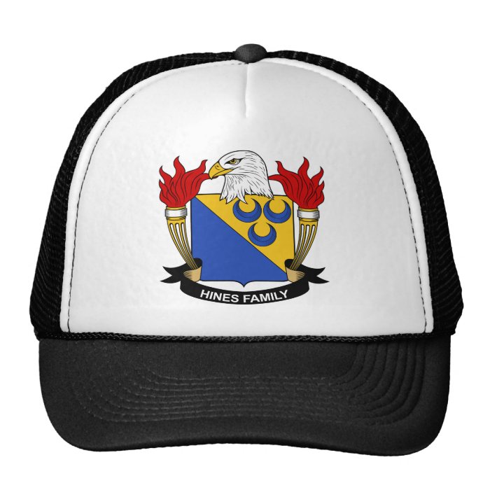 Hines Family Crest Trucker Hats