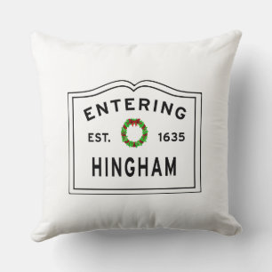 Hingham MA Lumbar Pillow - Choose a Color!